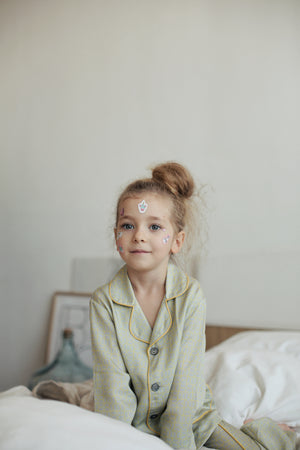 Grey-Yellow Kids pyjamas set